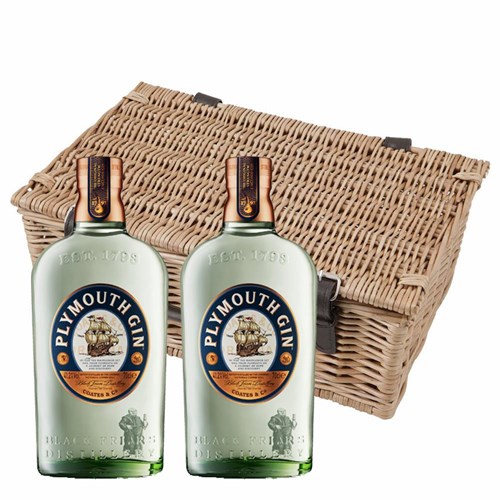 Plymouth Gin 70cl Twin Hamper (2x70cl)